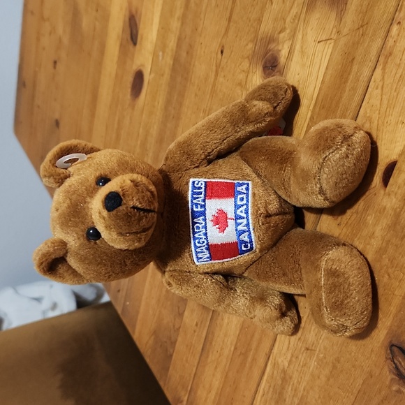 Nigara Falls 🇨🇦 Canada 6" Soft & Plush Brown Teddy 🧸 Bear Like New! - Picture 1 of 5